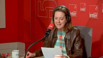 Charline Vanhoenacker, au micro de France Inter, ce lundi matin.