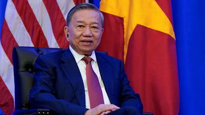 Le chef du Parti communiste vietnamien, To Lam, à New York, le 25 septembre 2024.