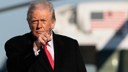 Donald Trump, président des États-Unis, et nouveau président du Conseil de la paix.