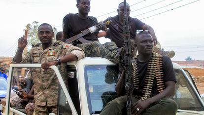 Des membres de l’armée soudanaise.