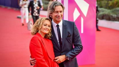Caroline Roux et Laurent Solly à Deauville en septembre 2021