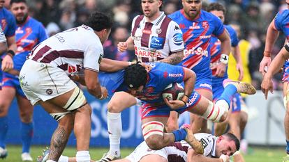Le Stade Français a conforté sa place sur le podium du Top 14 en s’imposant sur le terrain de l’UBB.