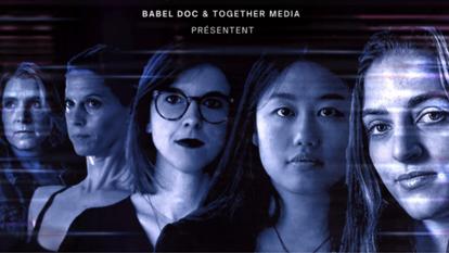 Affiche du documentaire Emprise numérique, 5 femmes contre les big 5.