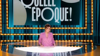 Léa Salamé, sur le plateau de «Quelle époque!», sur France 2.