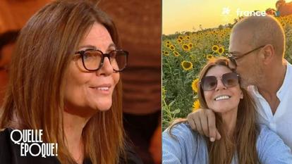 Véronika Loubry sur le plateau de «Quelle époque!», ce samedi 31 janvier.