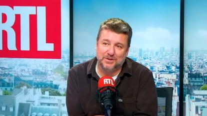 Bruno Guillon, au micro d’«On refait la télé», hier, sur RTL.