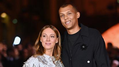 Stromae et sa femme Coralie Barbier.