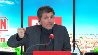 Thomas Sotto, absent de la matinale de RTL après son accident de vélo.