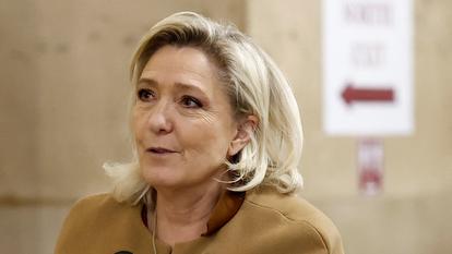 Marine Le Pen a la cour d’appel de Paris, le 3 février 2025.