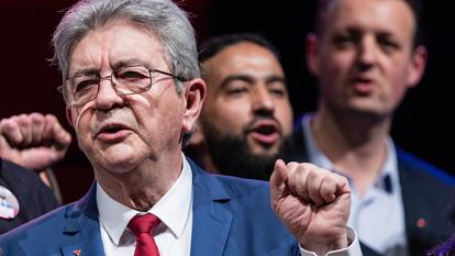 Jean-Luc Mélenchon à Roubaix, le 31 janvier 2026.