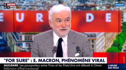 Pascal Praud dans «L’heure des Pros» vendredi 6 février 2026.
