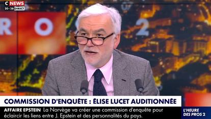 Pascal Praud dans «L’heure des pros 2» sur CNews