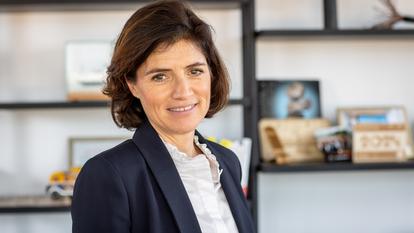La directrice générale d’Orange, Christel Heydemann, est arrivée chez Orange en avril 2022.