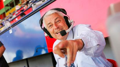 Charles Biétry, en juin 2004, lors du championnat d’Europe de football au Portugal