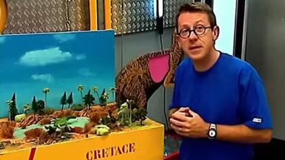 Jamy Gourmand, présentateur de C’est pas sorcier, émission culte de France Télévisions traitant de vulgarisation scientifique.