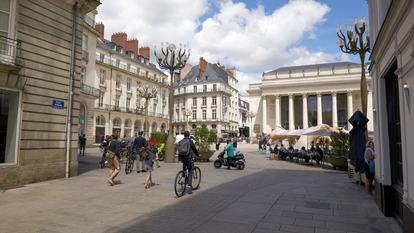 La place Graslin à Nantes, en mai 2024.