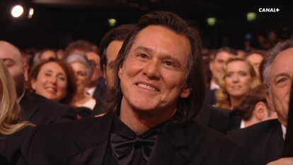 Jim Carrey aux César 2026.
