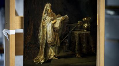 Vision de Zacharie dans le temple a été peint en 1633.