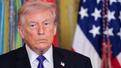 Le président des États-Unis, Donald Trump, à la Maison-Blanche à Washington, le 2 mars 2026.