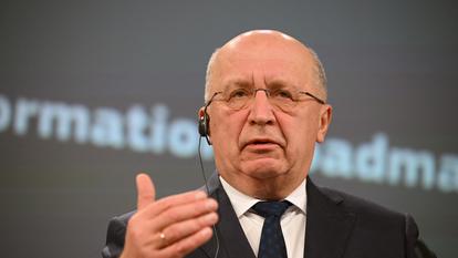 Le commissaire européen à la défense, Andrius Kubilius.