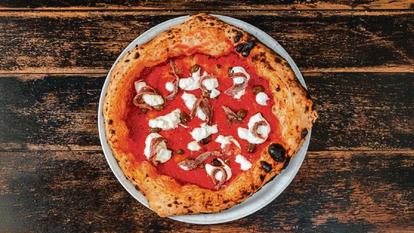 La pizza Farine e Vigneti de Farine e Vigneti (2e).