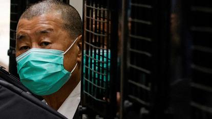 Le magnat des médias Jimmy Lai, fondateur d’Apple Daily, à la Cour d’appel final à Hongkong, le 9 février 2021.