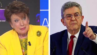 Roselyne Bachelot et Jean-Luc Mélenchon