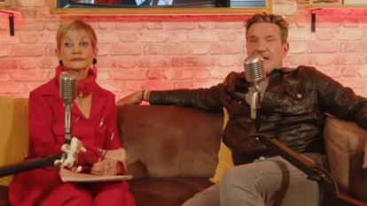 Isabelle Morini-Bosc et Benjamin Castaldi dans «Isa TV» sur Twitch