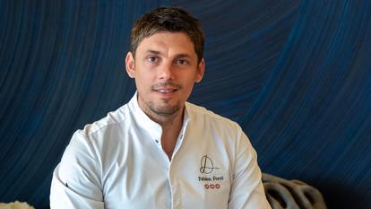 Le chef Fabien Ferré a pris les rênes de la Table du Castellet en 2023.
