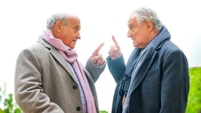 Michel Jonasz et Daniel Prévost dans Maison de retraite - la série, sur TF1.