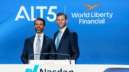 Les deux fils aînés de Donald Trump, Eric et Donald Jr.