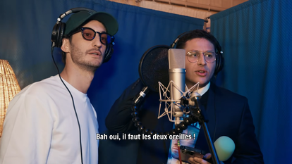 Pierre Niney et Loris Giuliano