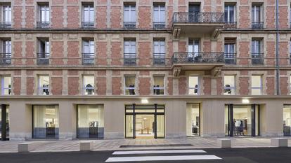La devanture Zara, avenue du Général Perrier, à Nîmes. Fermé plusieurs mois pour des travaux d’agrandissement et d’embellissement, le magasin a rouvert flambant neuf en septembre.