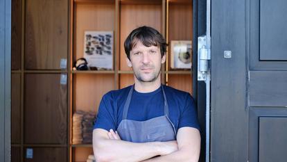 René Redzepi, chef et copropriétaire du restaurant danois de renommée mondiale Noma, le 31 mai 2021 à Copenhague.