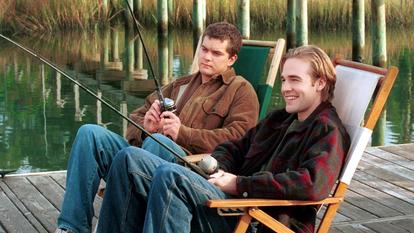 Joshua Jackson et James Van Der Beek, en 2001, dans Dawson.