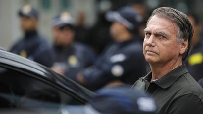 L’ancien président brésilien Jair Bolsonaro à Brasília, le 14 septembre 2025.