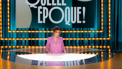 Léa Salamé sur le plateau de «Quelle époque !» sur France 2.