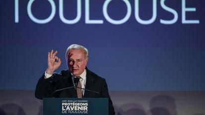 Le maire sortant de Toulouse Jean-Luc Moudenc (DVD) a obtenu 37,8 % des voix.