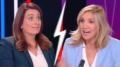 Marine Tondelier et Agnès Evren sur BFMTV le 15 mars 2026