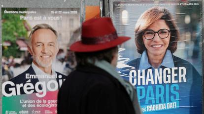 Emmanuel Grégoire et Rachida Dati se partagent la carte de Paris. Le premier est en tête dans quatorze arrondissements, laissant les six autres à sa rivale.