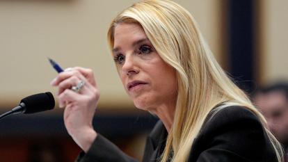 Pam Bondi lors d’une audience du Comité judiciaire de la Chambre sur la supervision du ministère de la Justice, le 11 février dernier, à Washington.