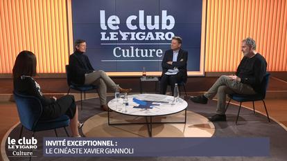 Virginie Girod, Geoffroy Caillet, Jean-Christophe Buisson et Xavier Giannoli dans le « Club Culture » du Figaro ce mercredi 18 mars.