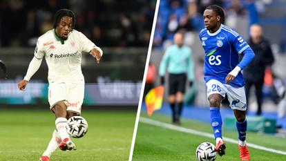 Elye Wahi et Martial Godo.