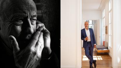 Daniel Malingue vu par son fils Olivier Malingue. Et Kamel Mennour dans le blanc contemporain de sa galerie parisienne.