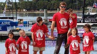 Marin Carnot va disputer sa première Solitaire du Figaro Paprec sous les couleurs de la Fondation Jérôme Lejeune.