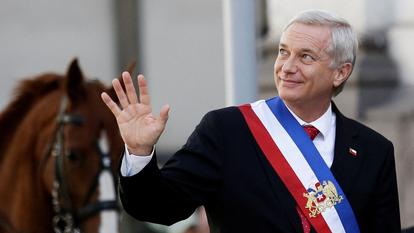 Le président chilien José Antonio Kast à Santiago, le 12 mars 2026.