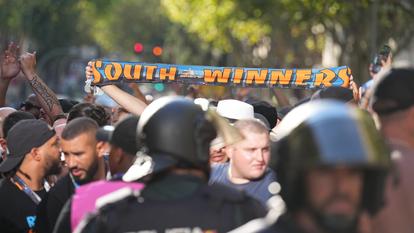 Une partie des supporters de l’OM veulent faire barrage au RN dimanche.