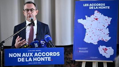 Pour les municipales à Nice, Bruno Retailleau a refusé d’appeler à voter Christian Estrosi, pourtant candidat soutenu par le parti d’Édouard Philippe, Horizons, et les Républicains.