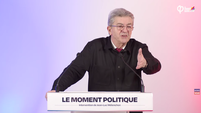 Lors d’un meeting mercredi soir, Jean-Luc Mélenchon a défendu son projet de «Nouvelle France»