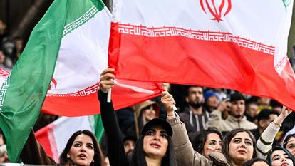 Les supporters iraniens